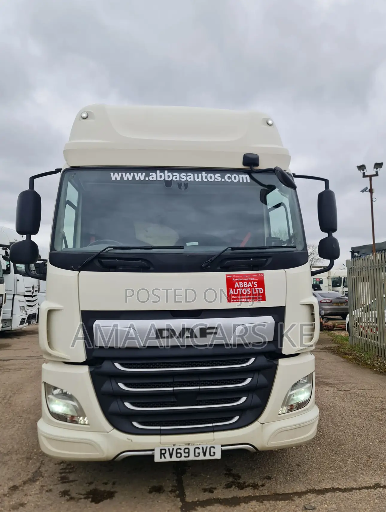Daf Cf450 2019 White
