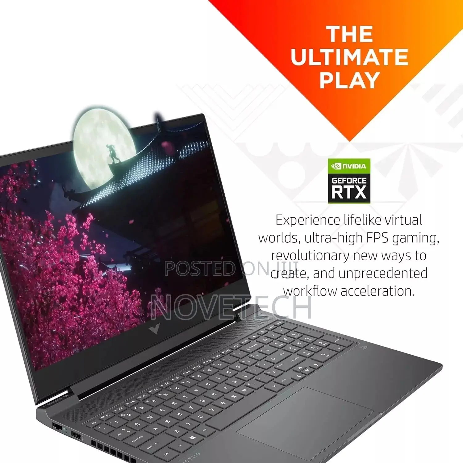 New Laptop HP Victus 16 16GB Intel Core I5 SSD 512GB