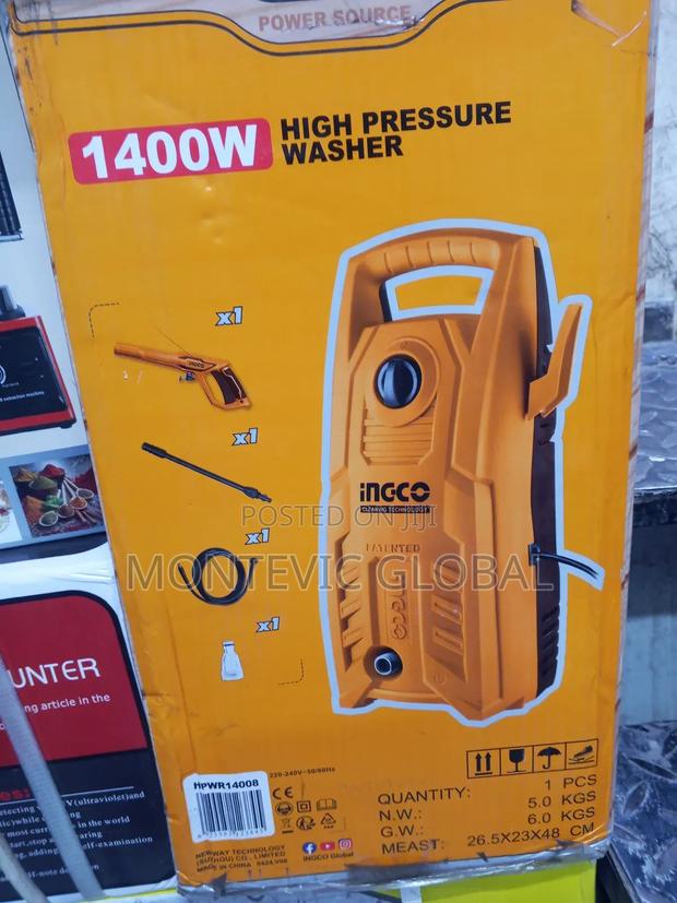 1400watts Ingco Car Wash Machine - main view