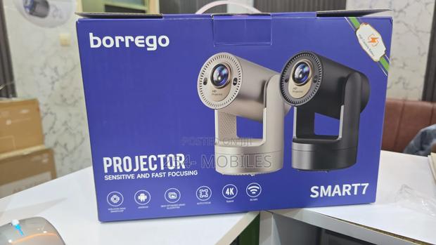Borrego T7 Smart Wifi Full Hd Projector - thumbnail 2