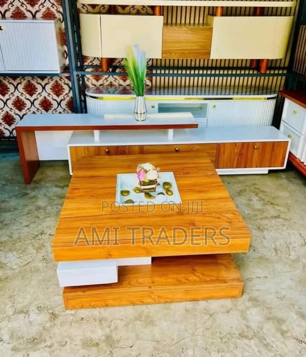 7ft Tv Stand Matching Coffee Table - main view