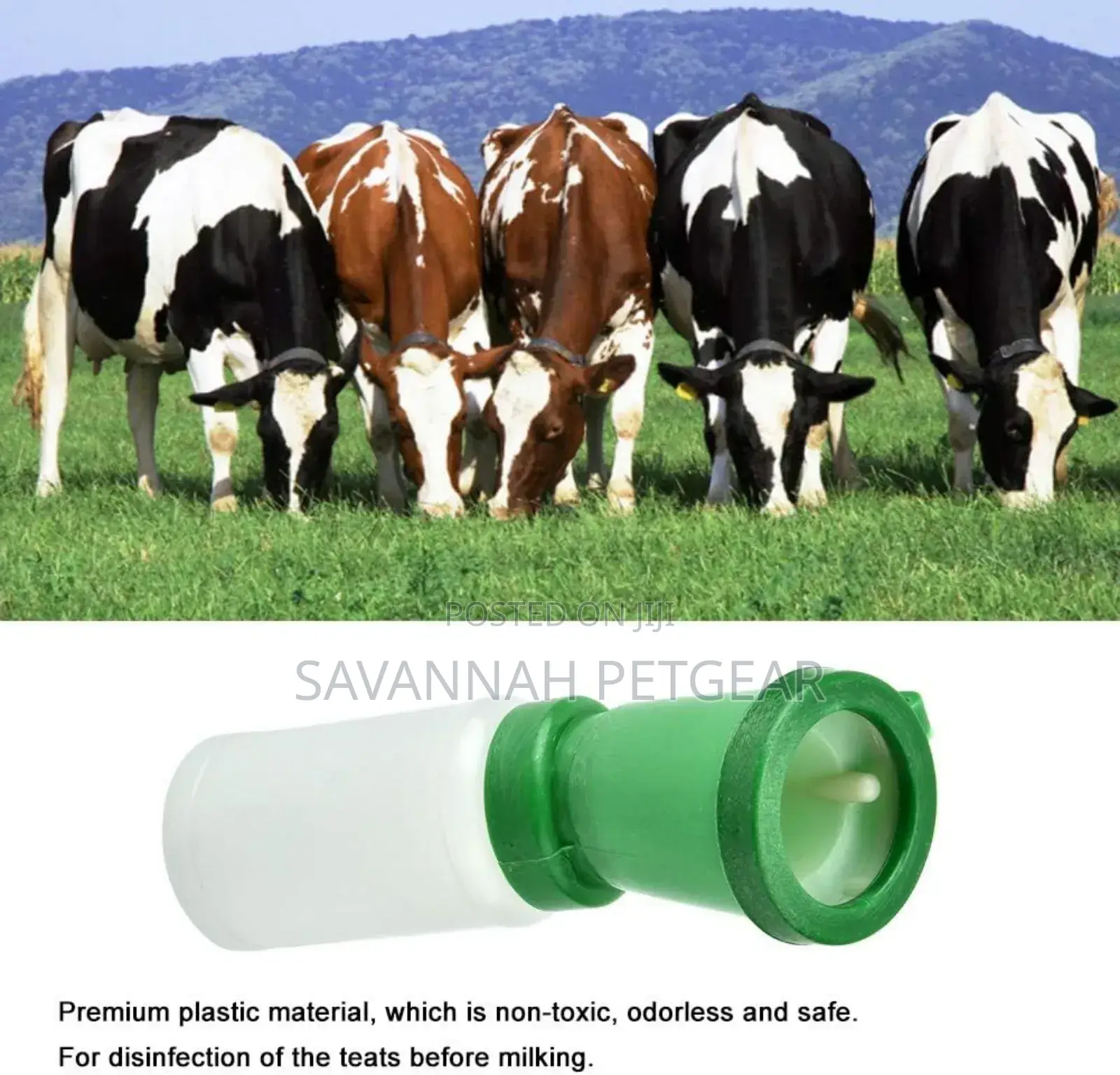 Teat Dip Cups For Dairy Cattle