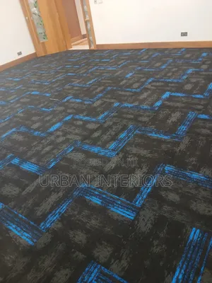 Quality Carpet Tiles Quality Carpet Tiles Blue Stripes
