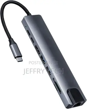8 in 1 Usb C Adapter, at 30hz Hdmi Output Multi-Port Type C