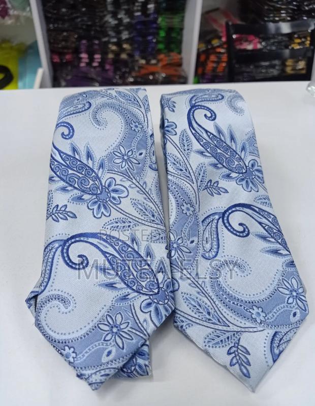Skyblue White Executive Tie Sets - main view