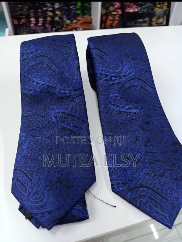 Royal Blue Azonee Executive Tie Sets - thumbnail 3
