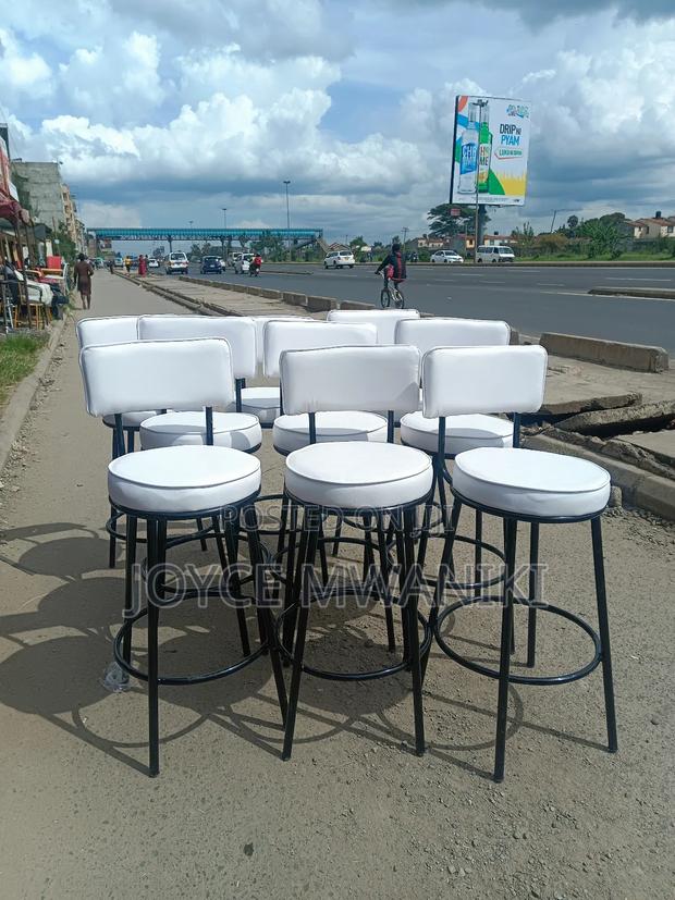 Black and White Kitchen Counter Stools or Bar Stools  - thumbnail 2