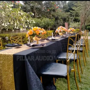 Tents, Chairs, Seats, Round Tables, Rentals/Hire