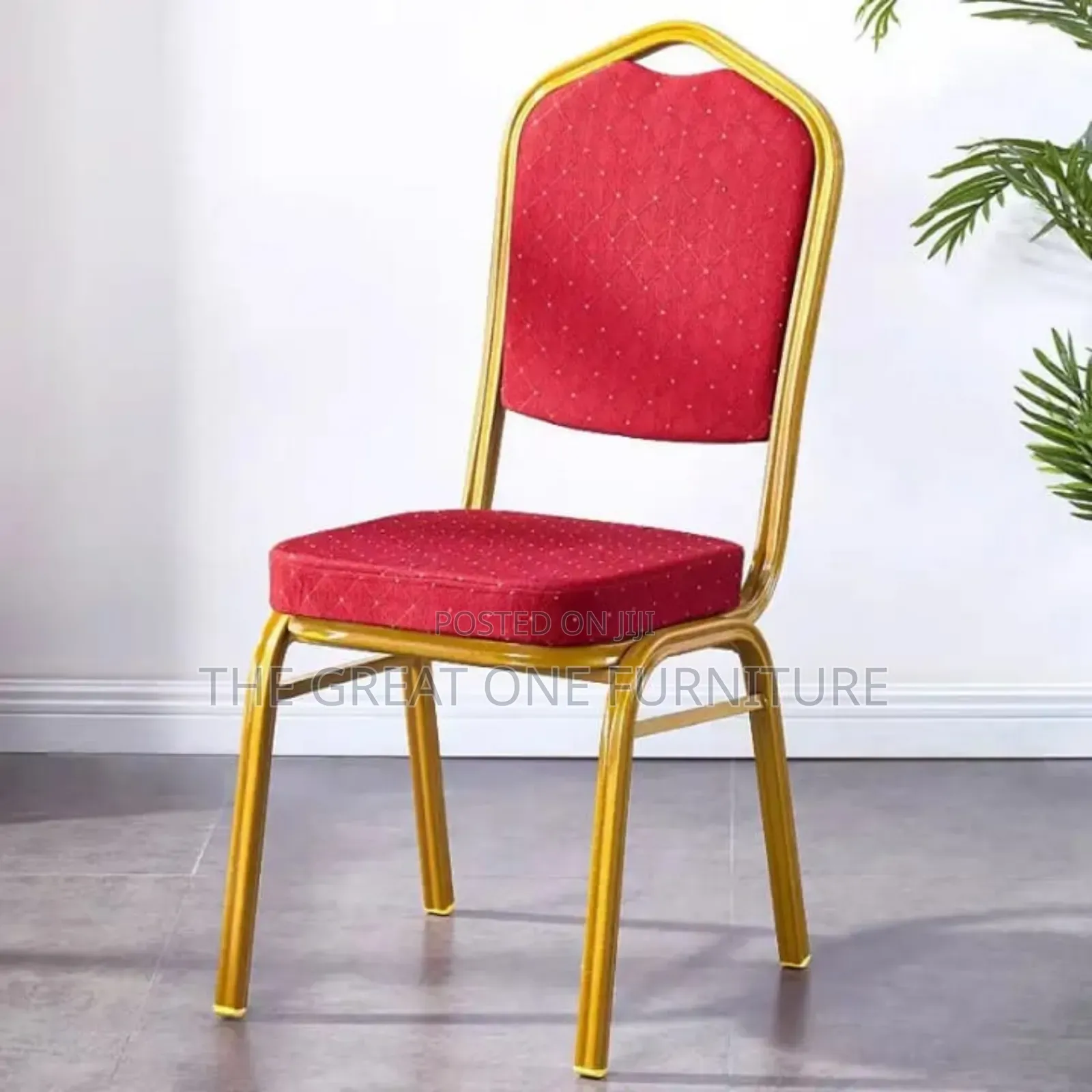 Elegant Red Conference Chair Ed9jh