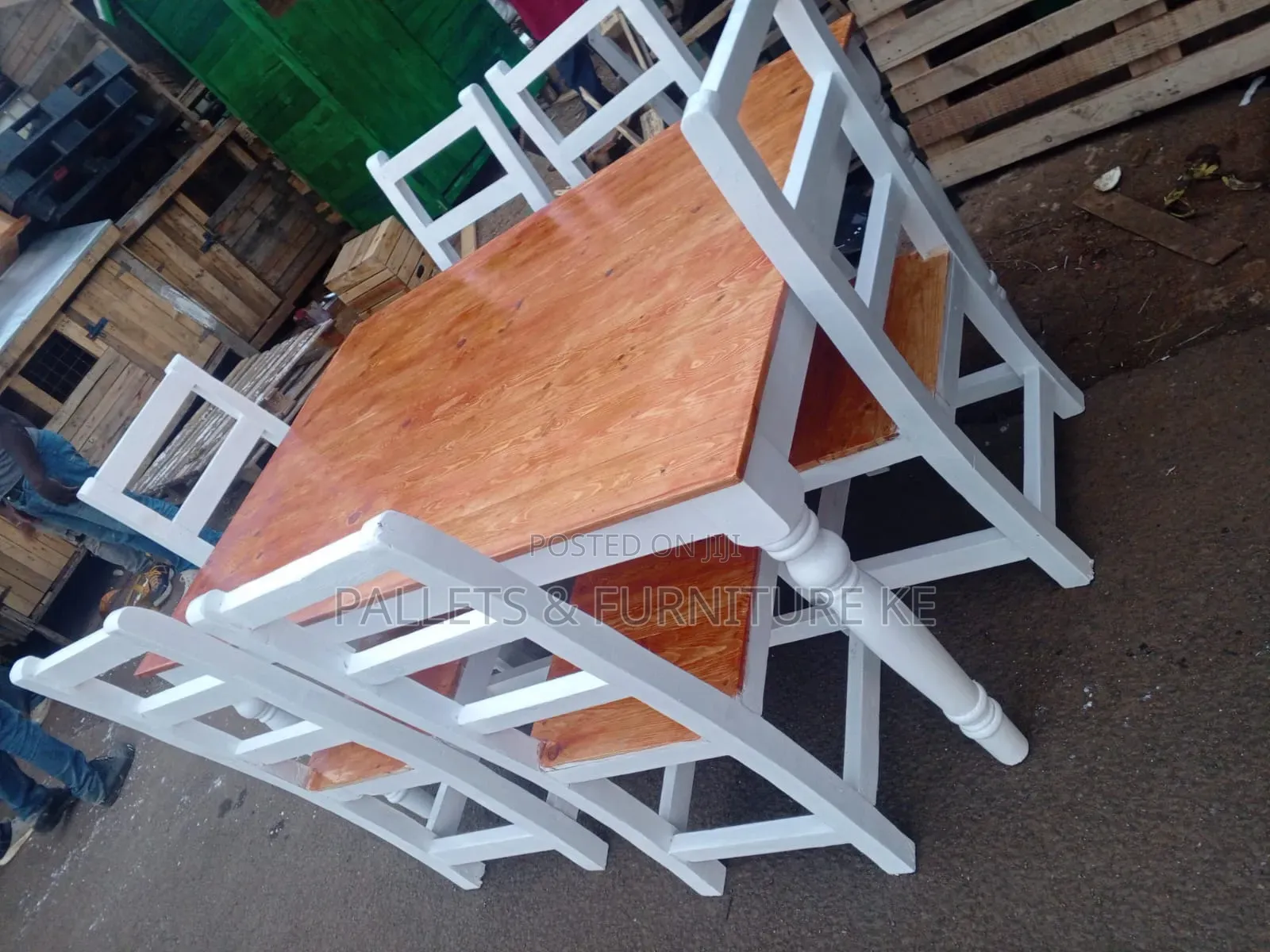 Maple Smoke Dining Set #345
