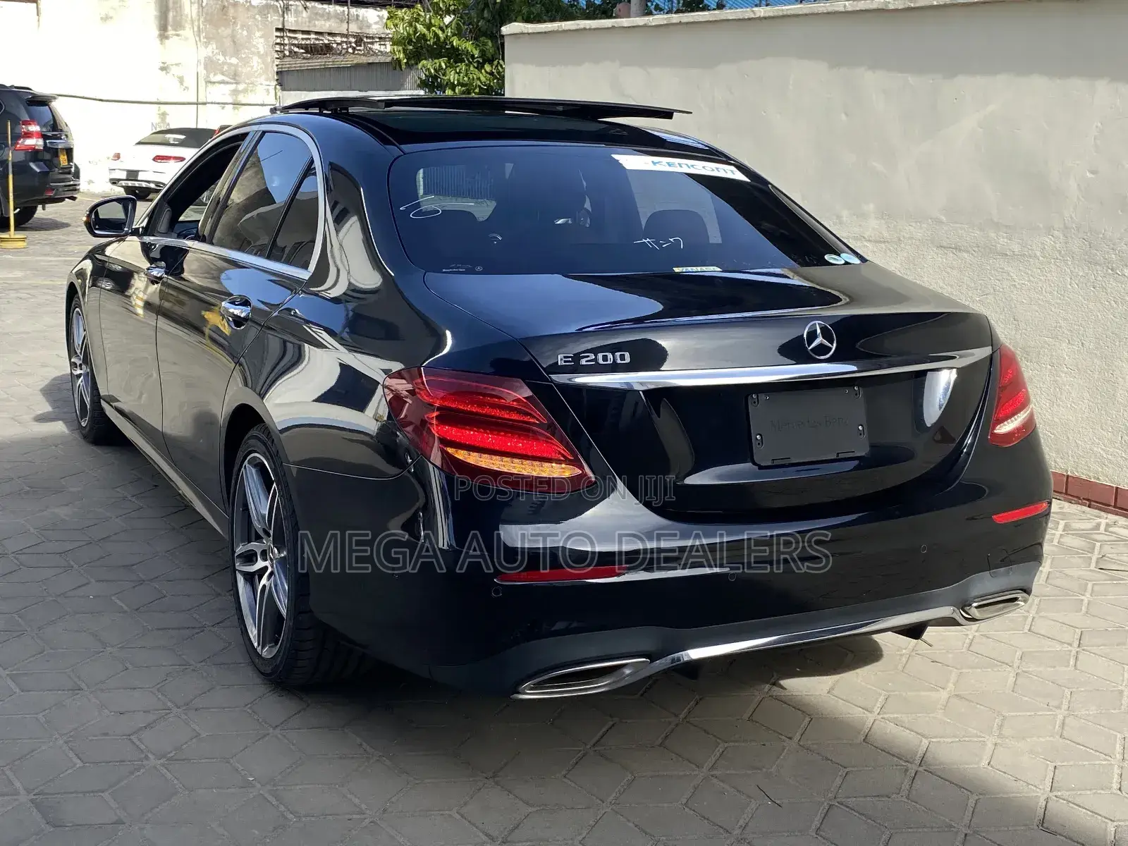 Mercedes-Benz E200 2018 Black