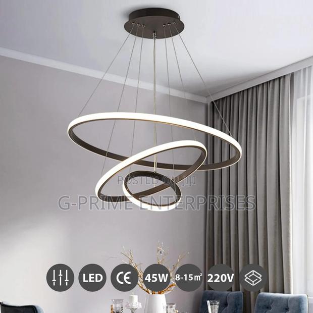 3 Rings Modern Pendant Chandelier Light