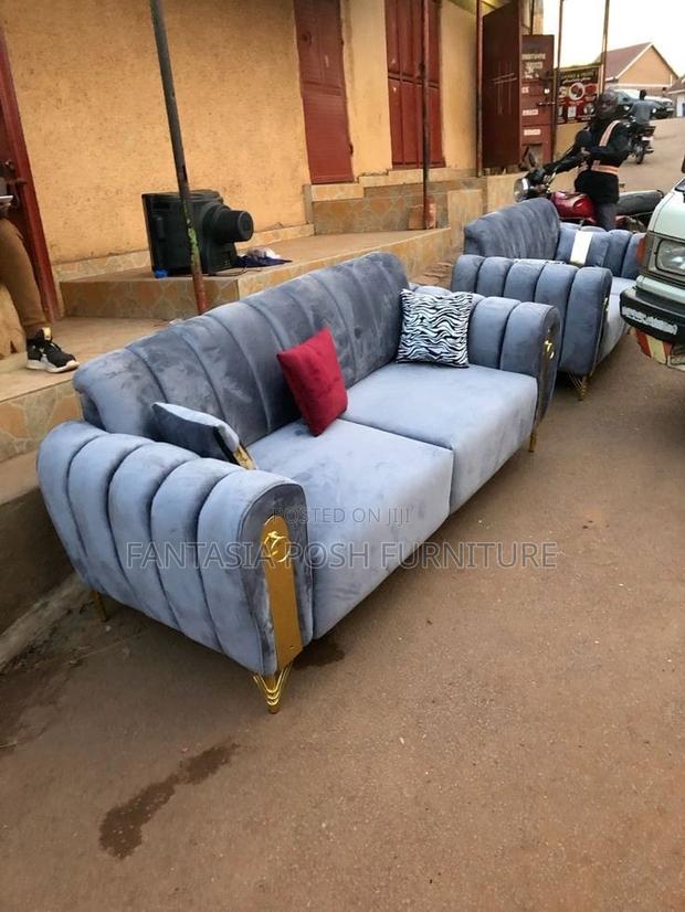 2 and 1 Seater Modern Sofa - main view