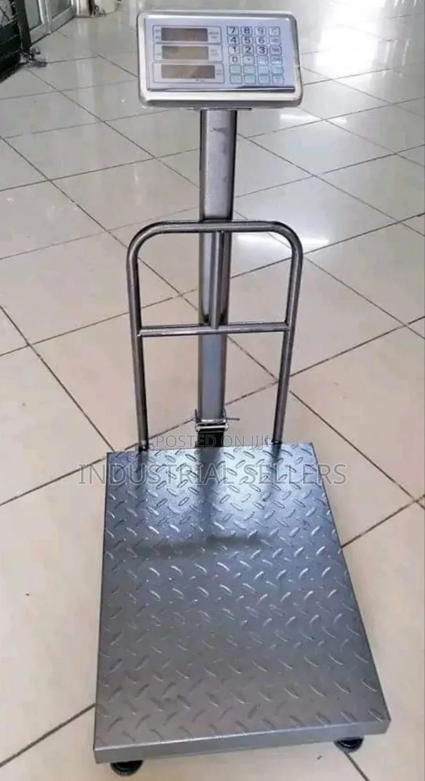 New Big Base TCS 300kg Digital Weighing Platform Scale With Grill