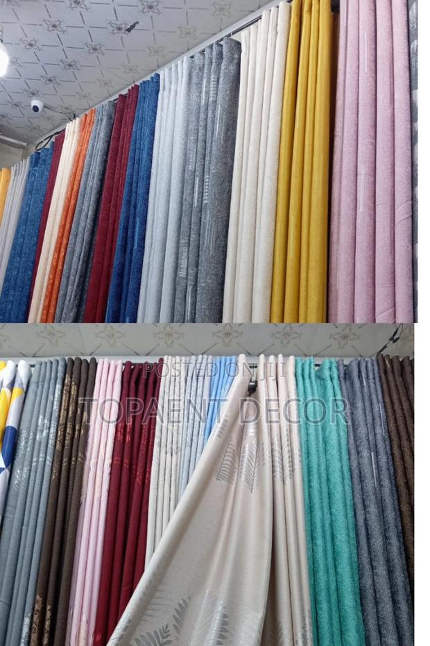 Long Elegant Window and Door Curtains - main view