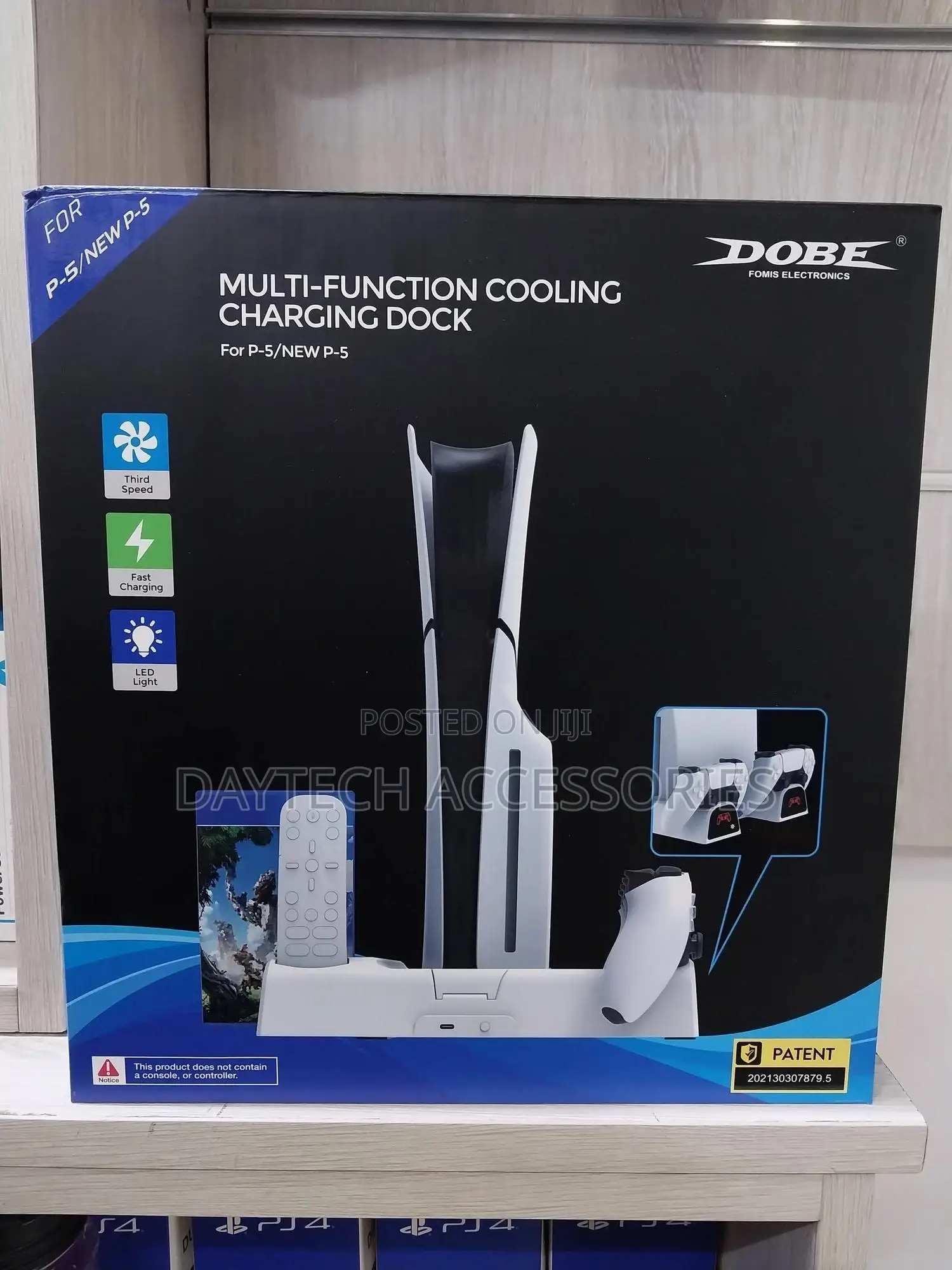Dobe Multifunctional Cooling Stand for Ps5 / New Slim Ps5