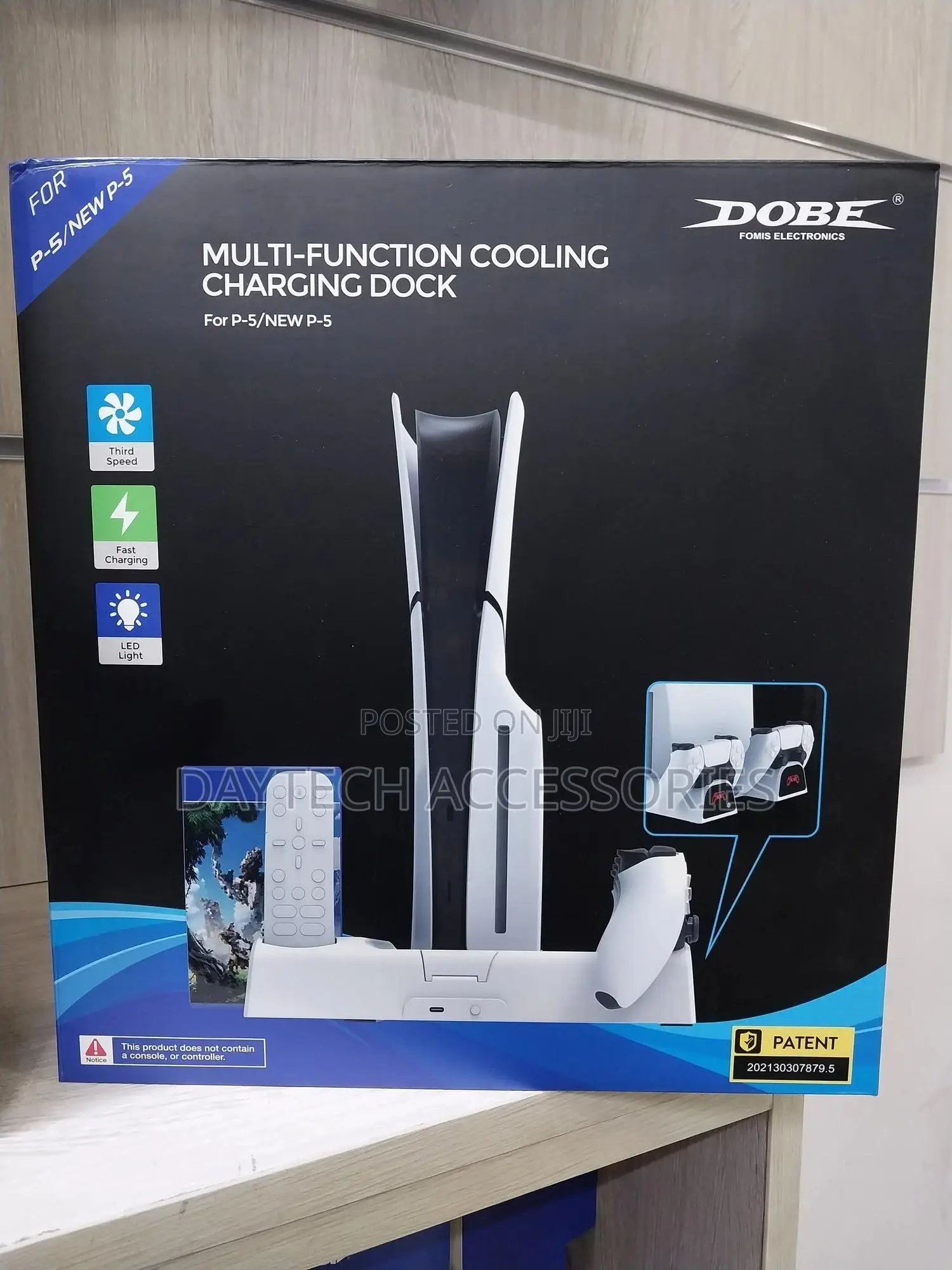 Dobe Multifunctional Cooling Stand for Ps5 / New Slim Ps5