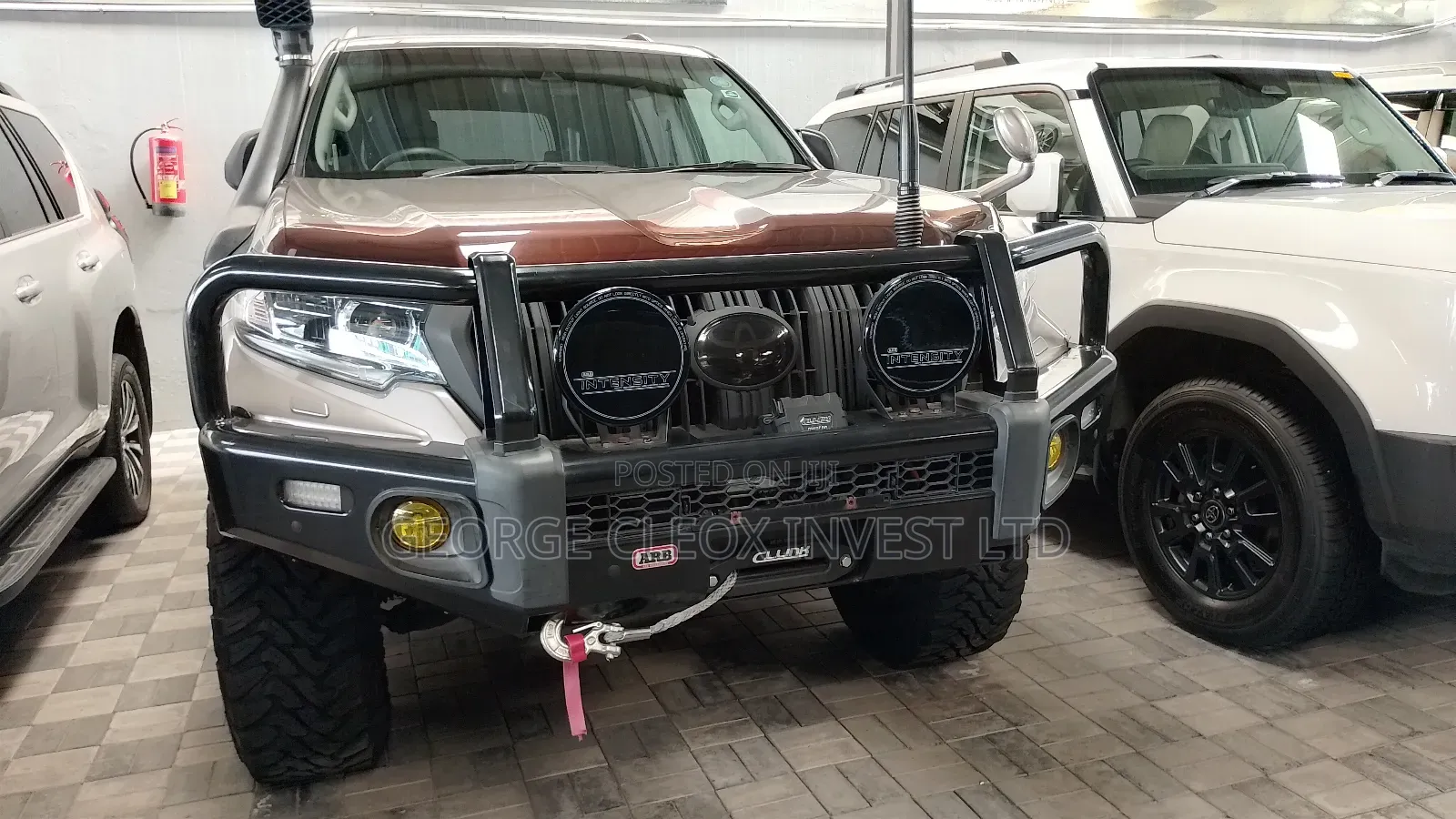 Toyota Land Cruiser Prado 2020 Beige