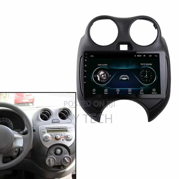 Android Frame for Nissan March 2010-2018 - main view