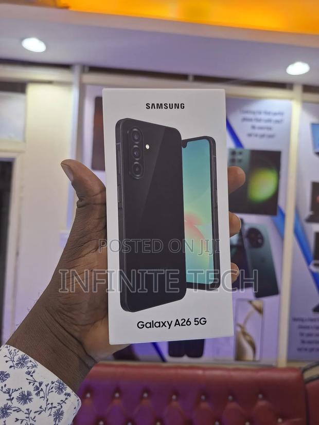 New Samsung Galaxy A26 256 GB Black - main view