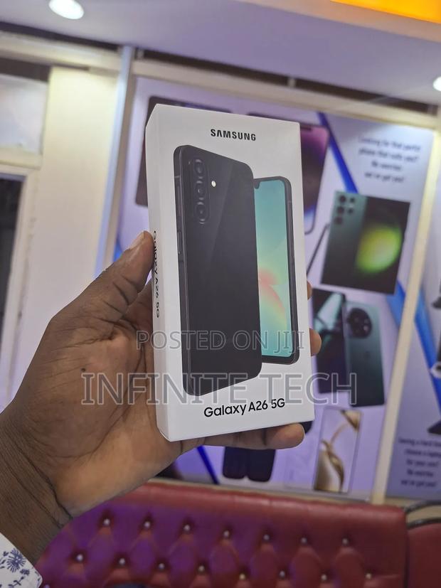 New Samsung Galaxy A26 256 GB Black - thumbnail 2