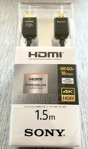Sony High Speed Hdmi Cable 2m Black