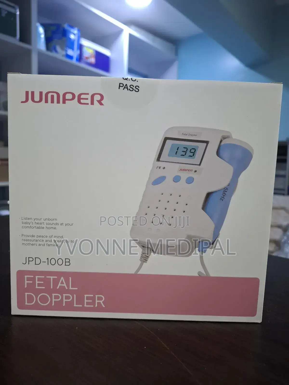 Jumper Fetal Doppler Rechargeable - Jpd_100b