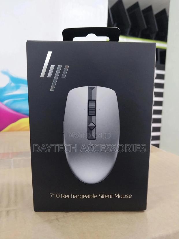 Hp 710 Rechargeable Wireless Silent Mouse Bluetooth 2.4ghz - thumbnail 2