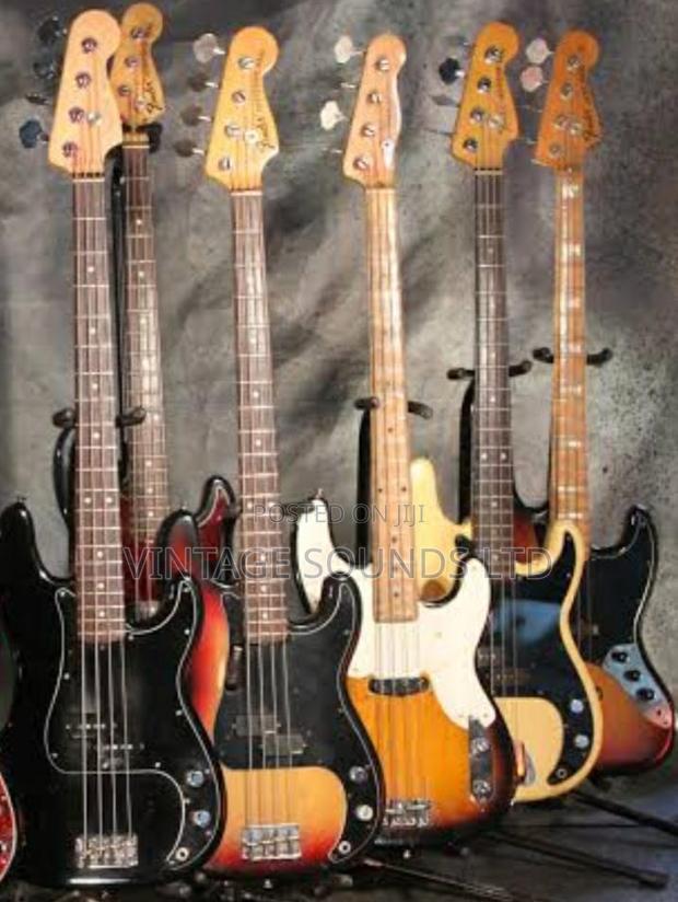 4 Strings Fender Bass Guitar - thumbnail 2