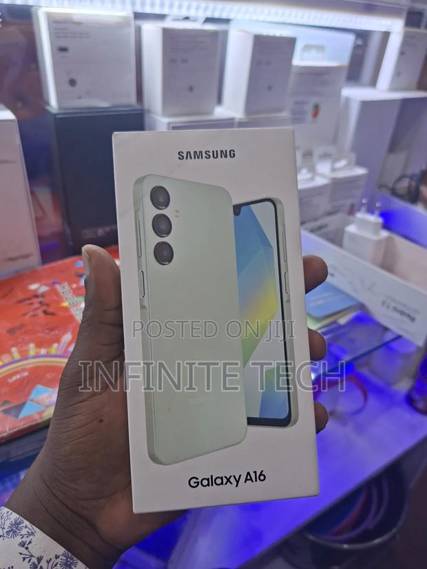 New Samsung Galaxy A16 128 GB Black - main view