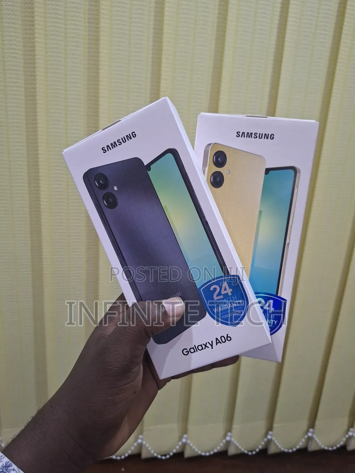 New Samsung Galaxy A06 64 GB Black