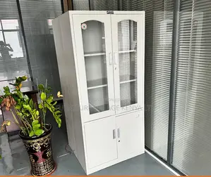 Office Cabinet:Steel Double-Door Storage Locker Office Home