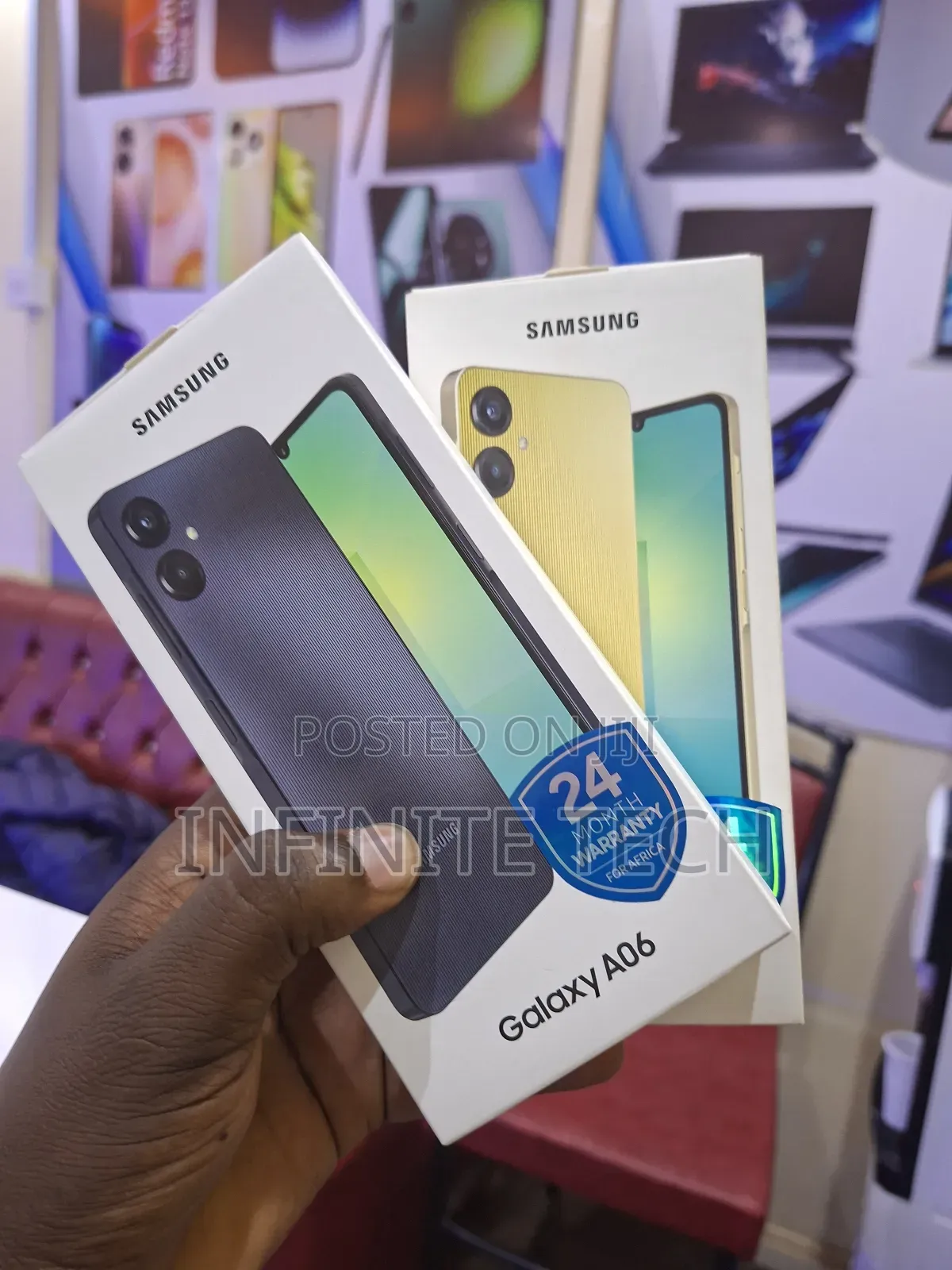New Samsung Galaxy A06 128 GB Black