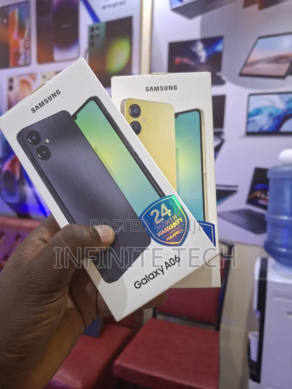 New Samsung Galaxy A06 128 GB Black