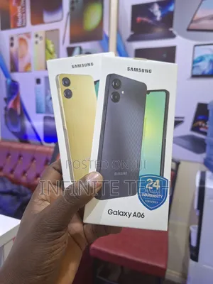 New Samsung Galaxy A06 128 GB Black
