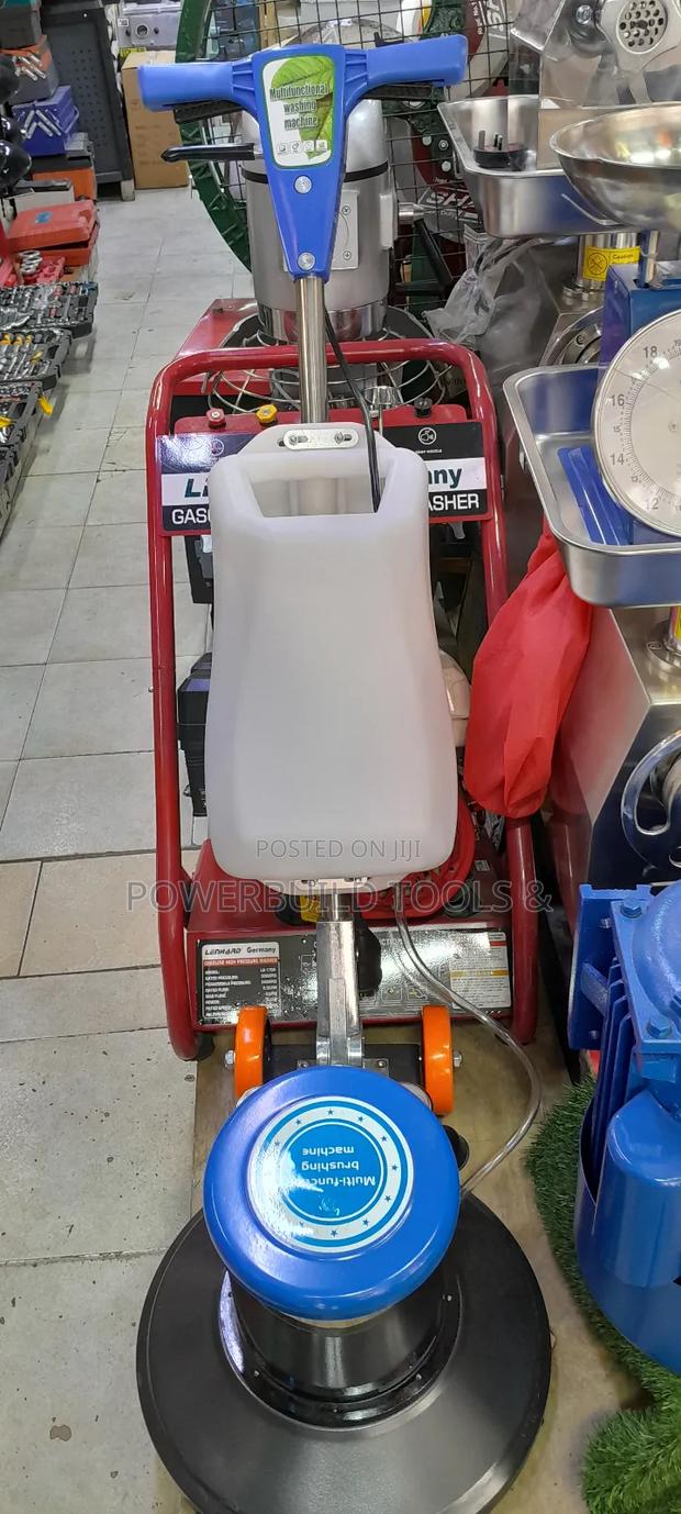 Atlas Floor Scrubber Machine With 2 Brushes and Pad Holder - thumbnail 2