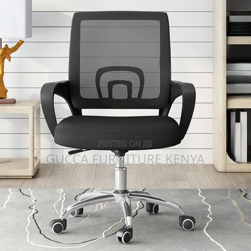 Office Chair:Ergonomic Design Clerical Simple Office Seat