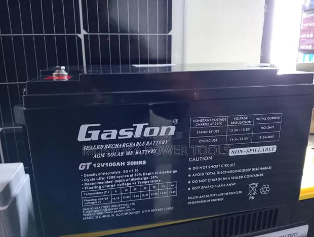 Solar Mf Battery Gaston 100ah