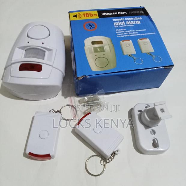 2 Remotes Motion Alarm