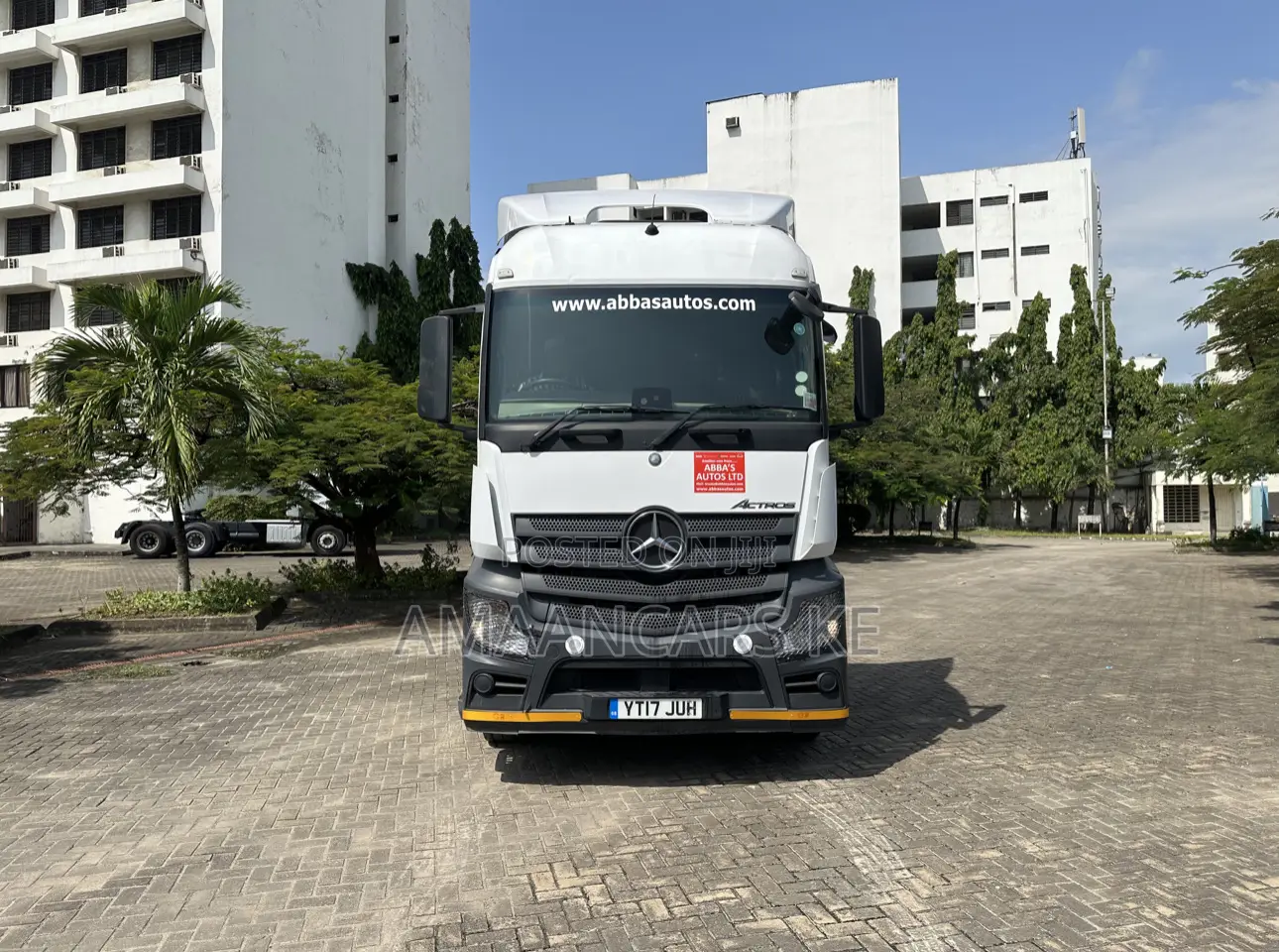 Mercedes-Benz Actros 2017 White