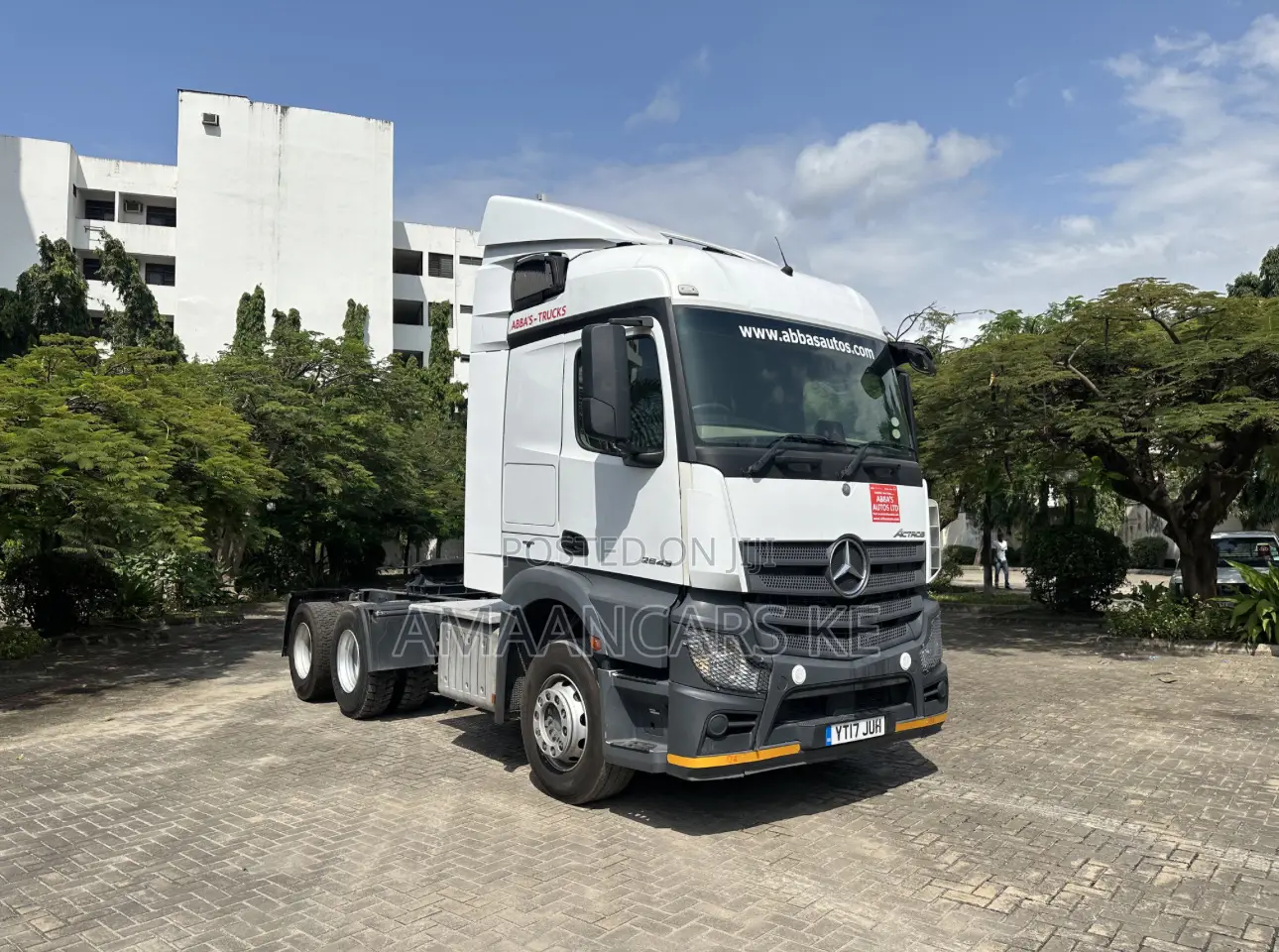 Mercedes-Benz Actros 2017 White