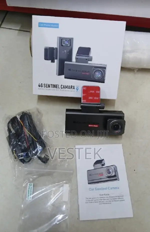 Dual Lens Car Dash Cam With 4g Lte GPS
