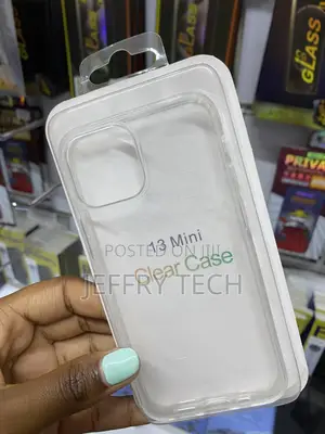 Lseeka iPhone 13 Mini Anti-Slip Tpu Case Clear Crystall Case