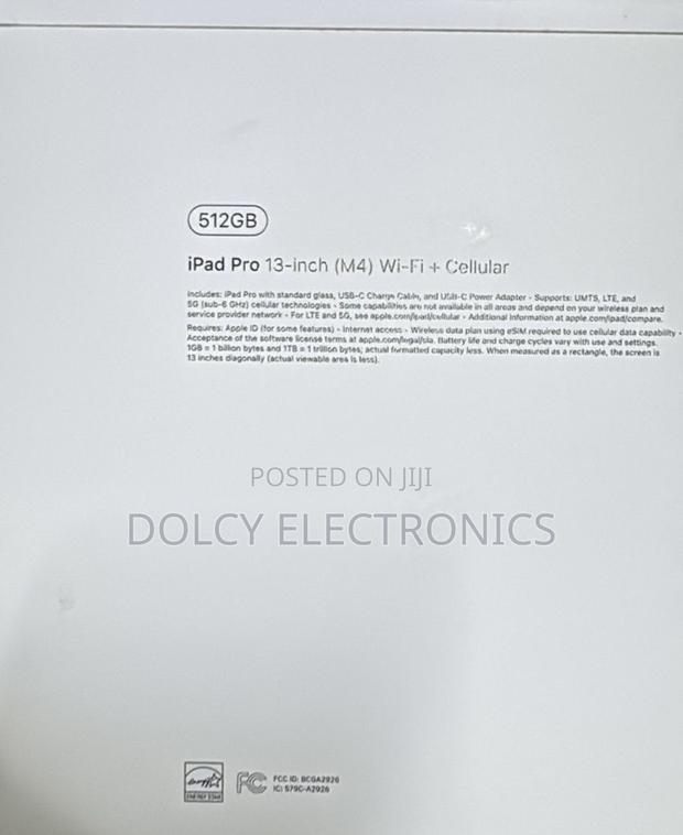 New Apple iPad Pro 13 (2024) 512 GB Gray - thumbnail 3