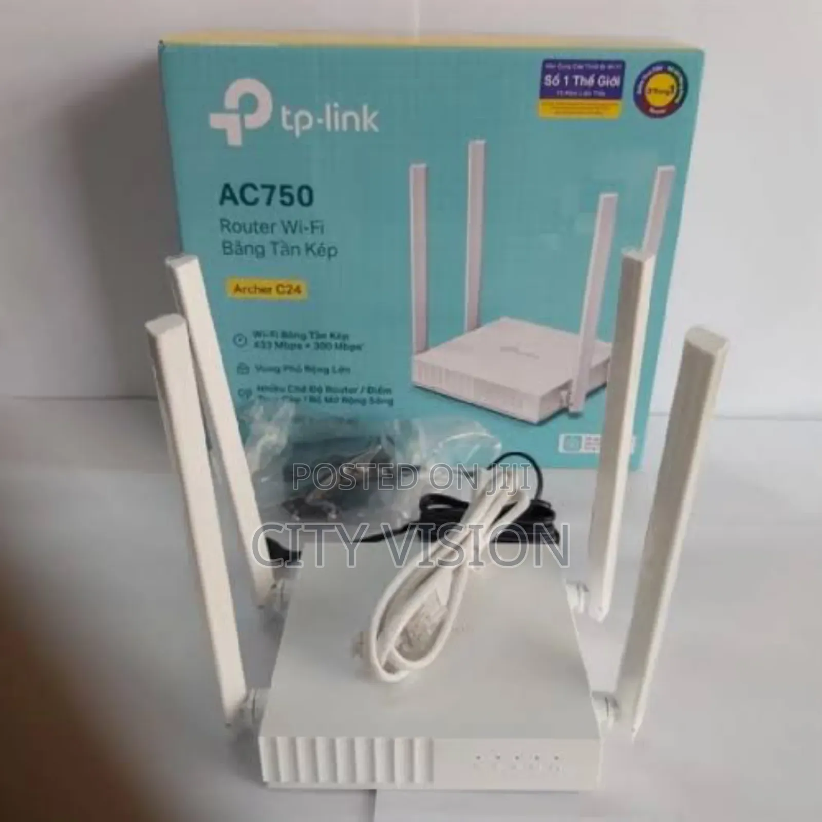 Tp-Link Archer C24-Ac750 Dual Band Router (Tl-Archer-C24)