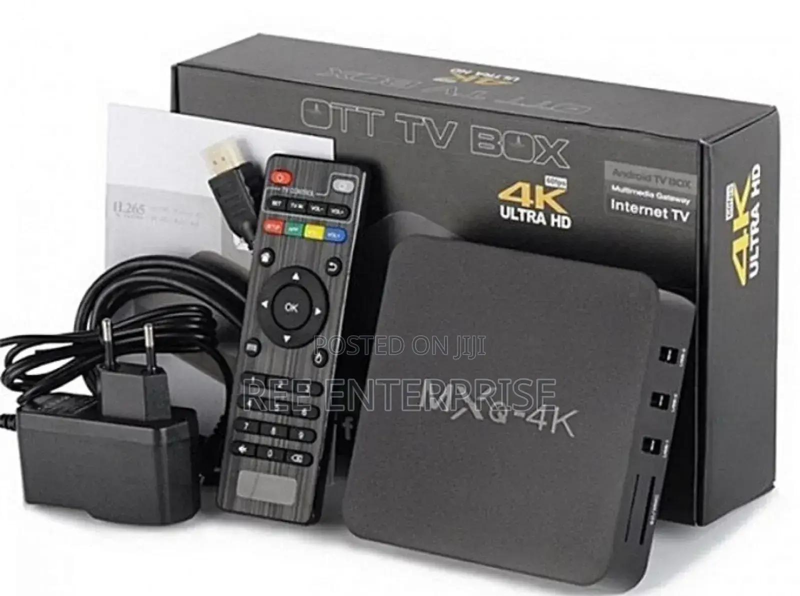 Brand New 8gb+128gb MXQ Pro Android 12 Smart Tv Box