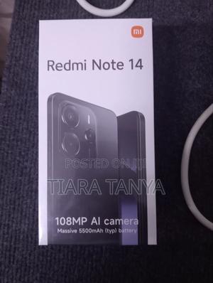 New Xiaomi Redmi Note 14 256 GB Black - main view