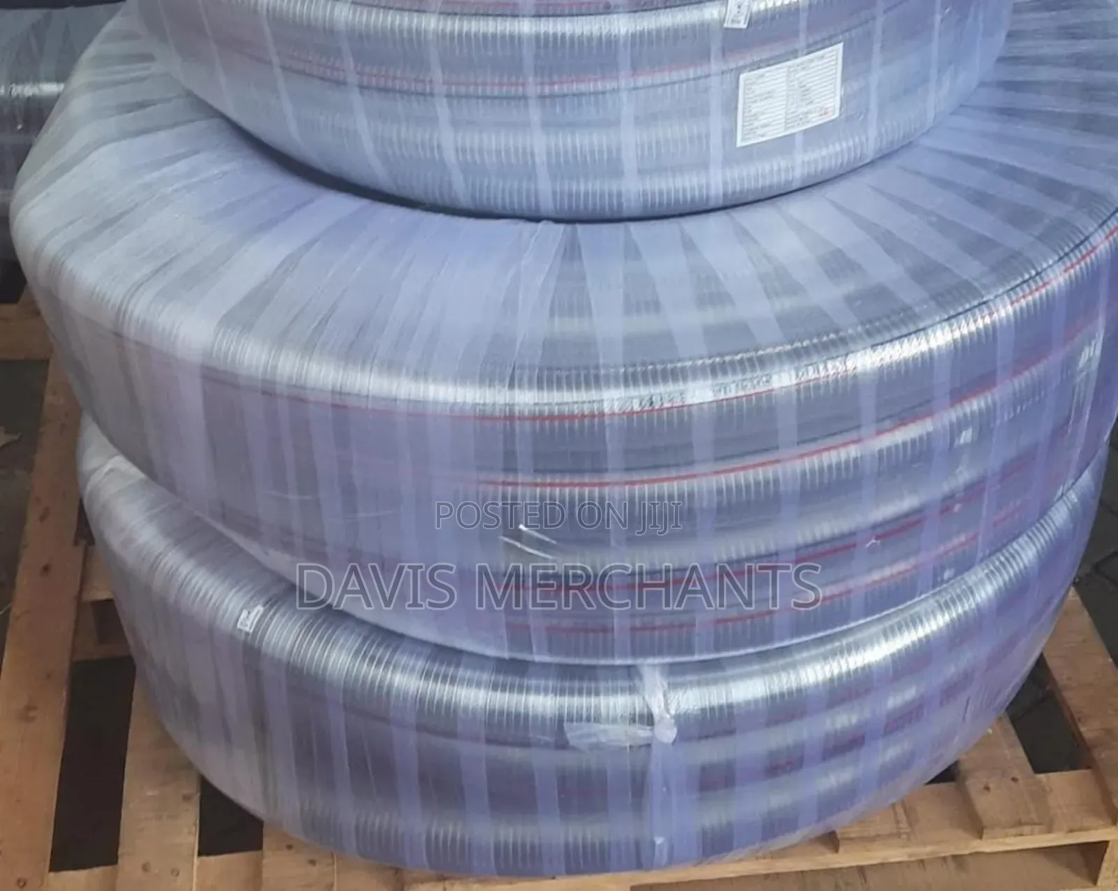 3" Clear Steel Suction Pipe