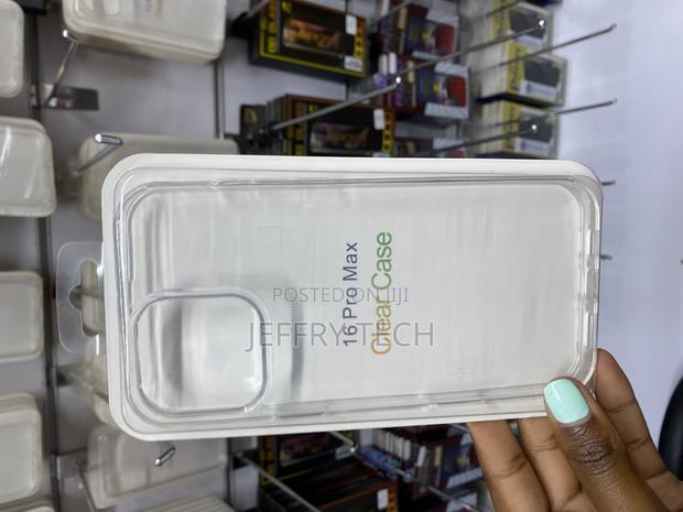 Giftkart Crystal Clear Back Cover Case for iPhone 16 Pro Max - thumbnail 2