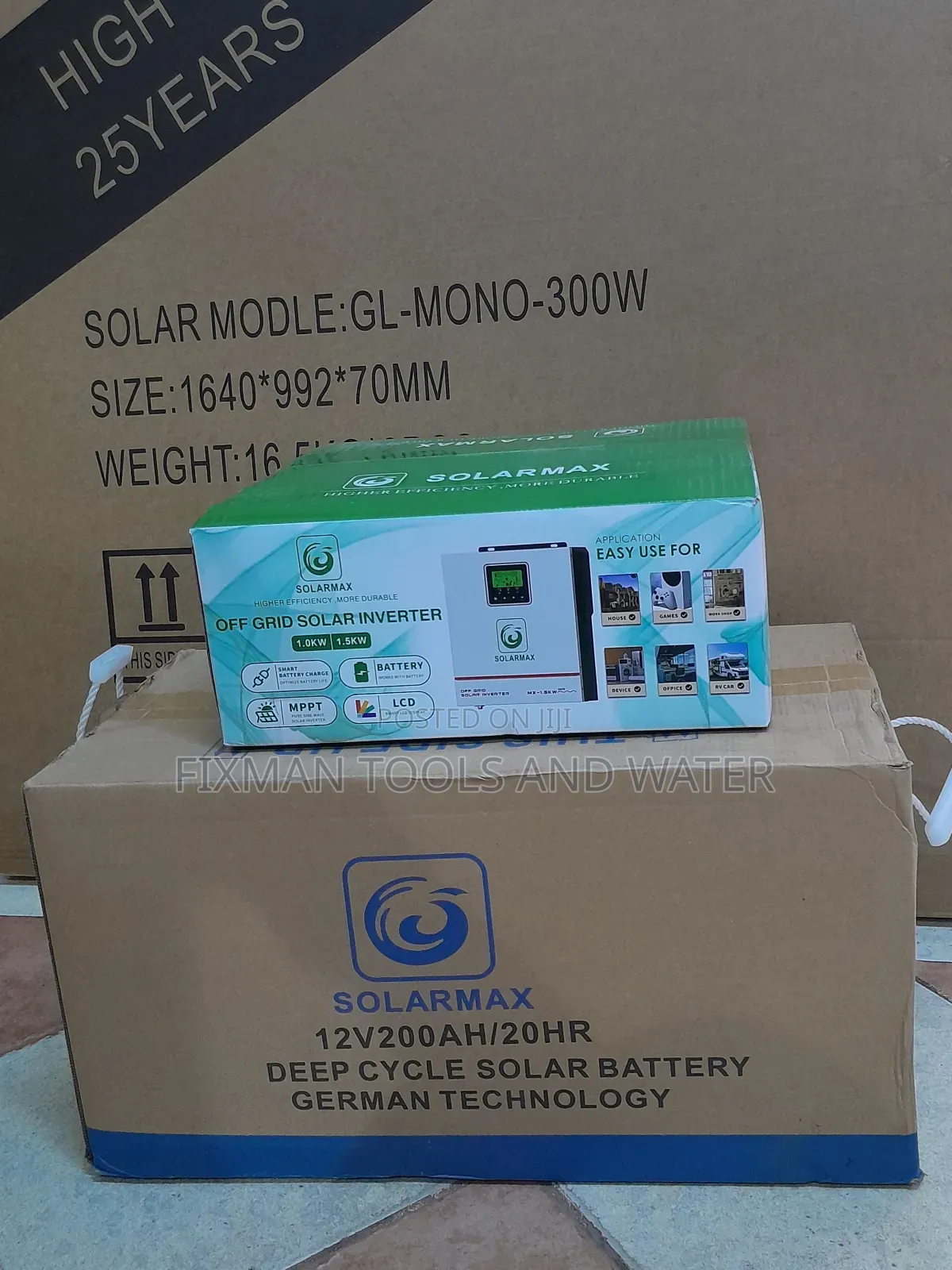 New Hybrid 1kva Solar System Full Set